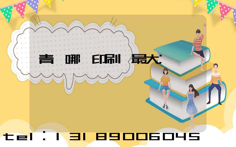 青島哪個印刷廠最大